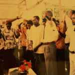 Bro Makona in Bujumbura Church