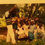 Church under the tree in Uganda