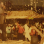Crusade at Sango market in Bungoma county in Kenya