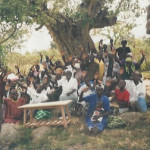Church under tree in Teso District