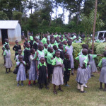Pupils at Bishop Makona Academy