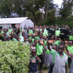 Pupils (orphans) at Bishop Makona Academy.