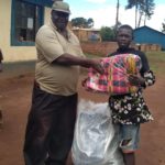 blankets for the Kitale street boys