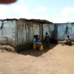 makeshift home for Kitale street boys